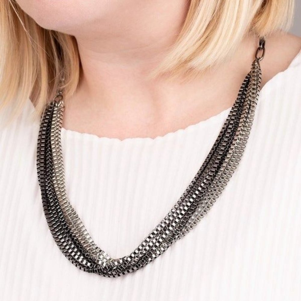 Multi Chain Layered Necklace